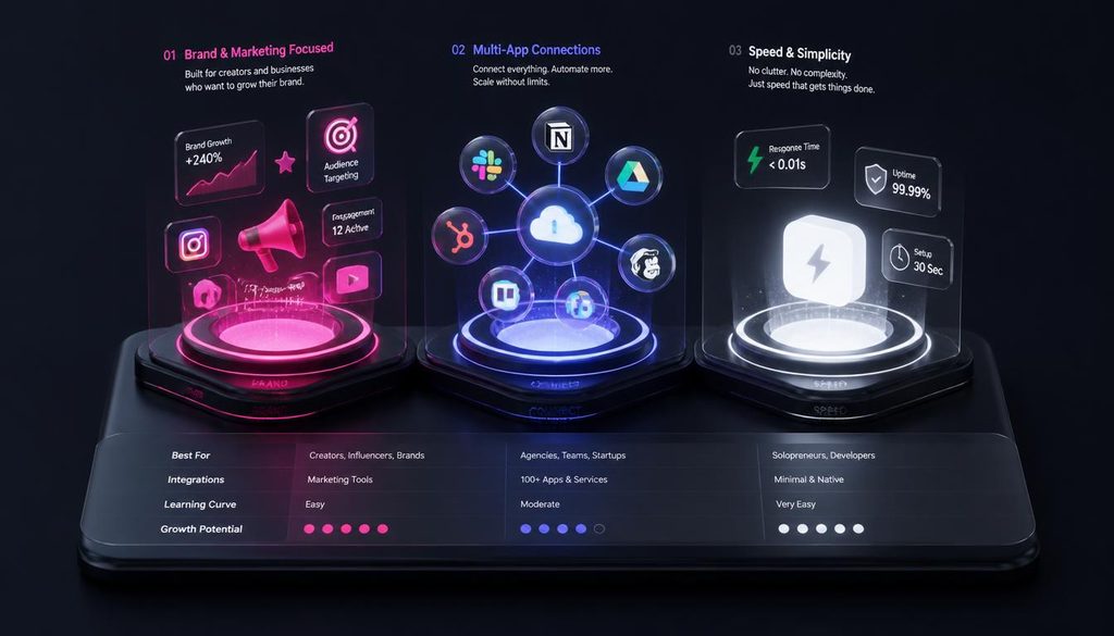 Comparison chart concept for AI writing tool pricing tiers and plans