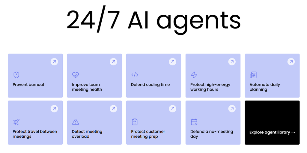 Reclaim.ai Smart 1:1s and Scheduling Links feature screenshot